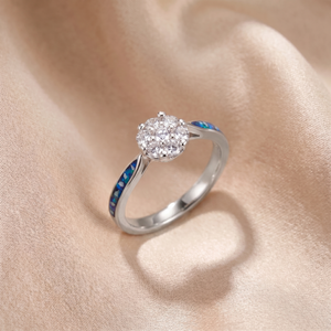 Serenity halo ring