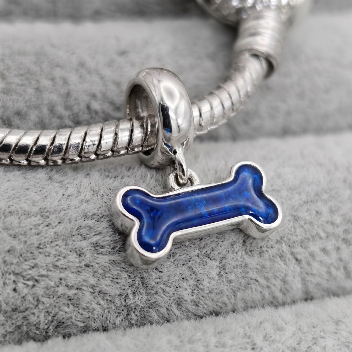 Dog Bone Dangle bracelet charm