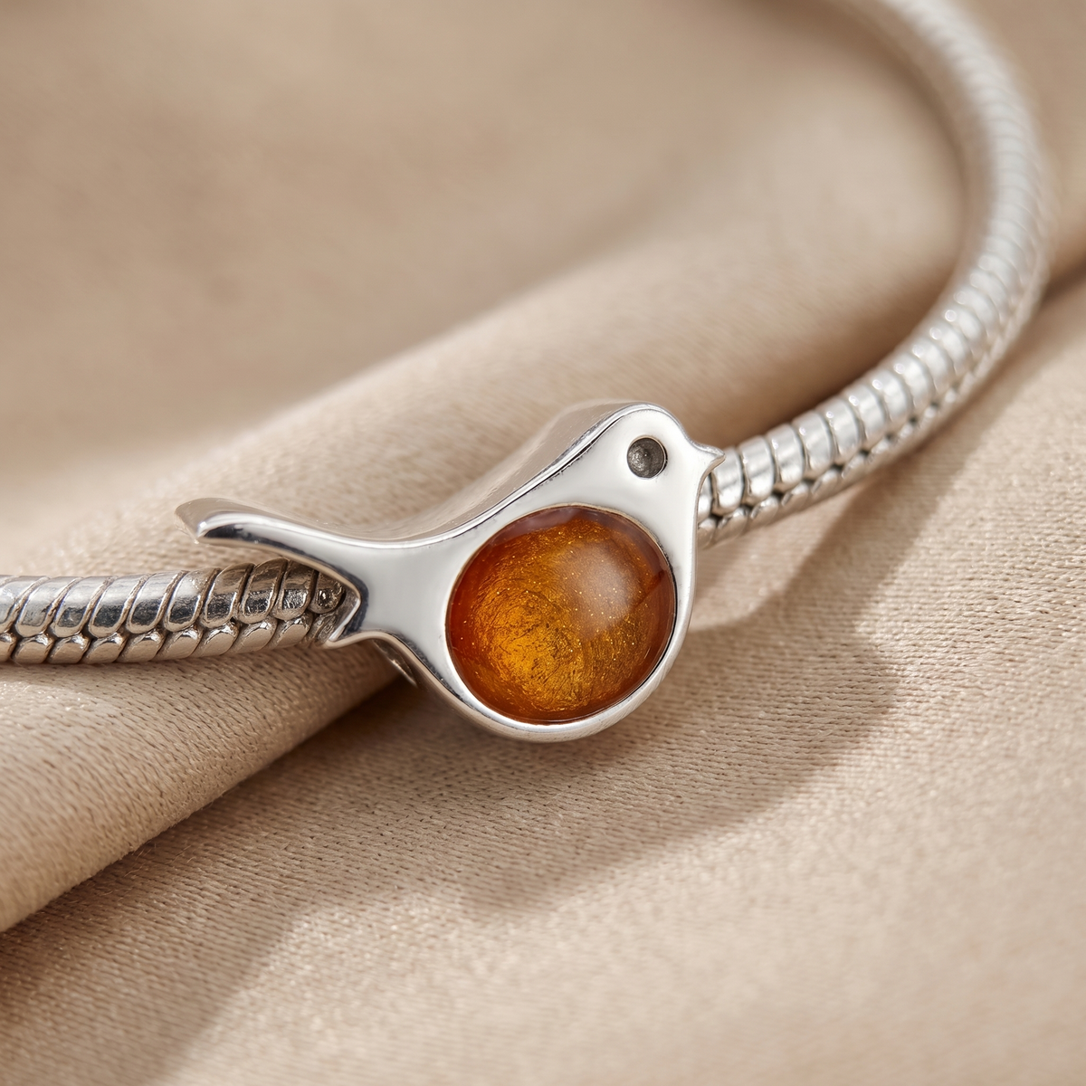Robin keepsake charm