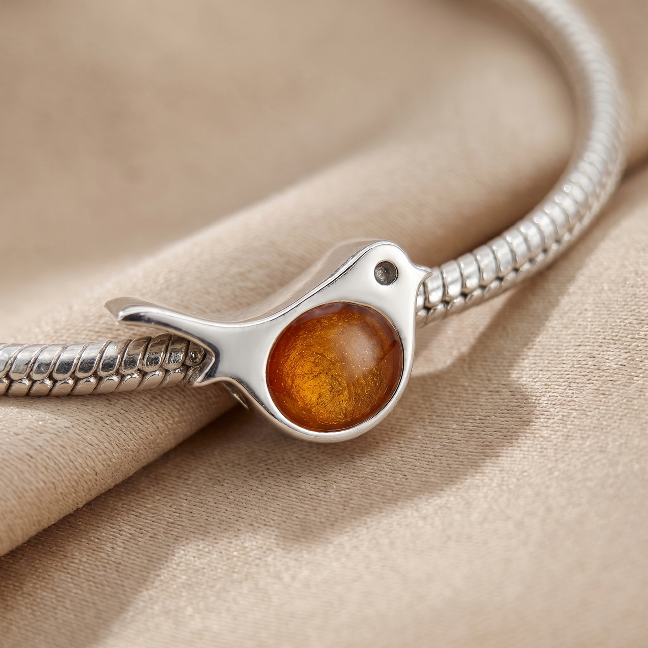 Robin keepsake charm