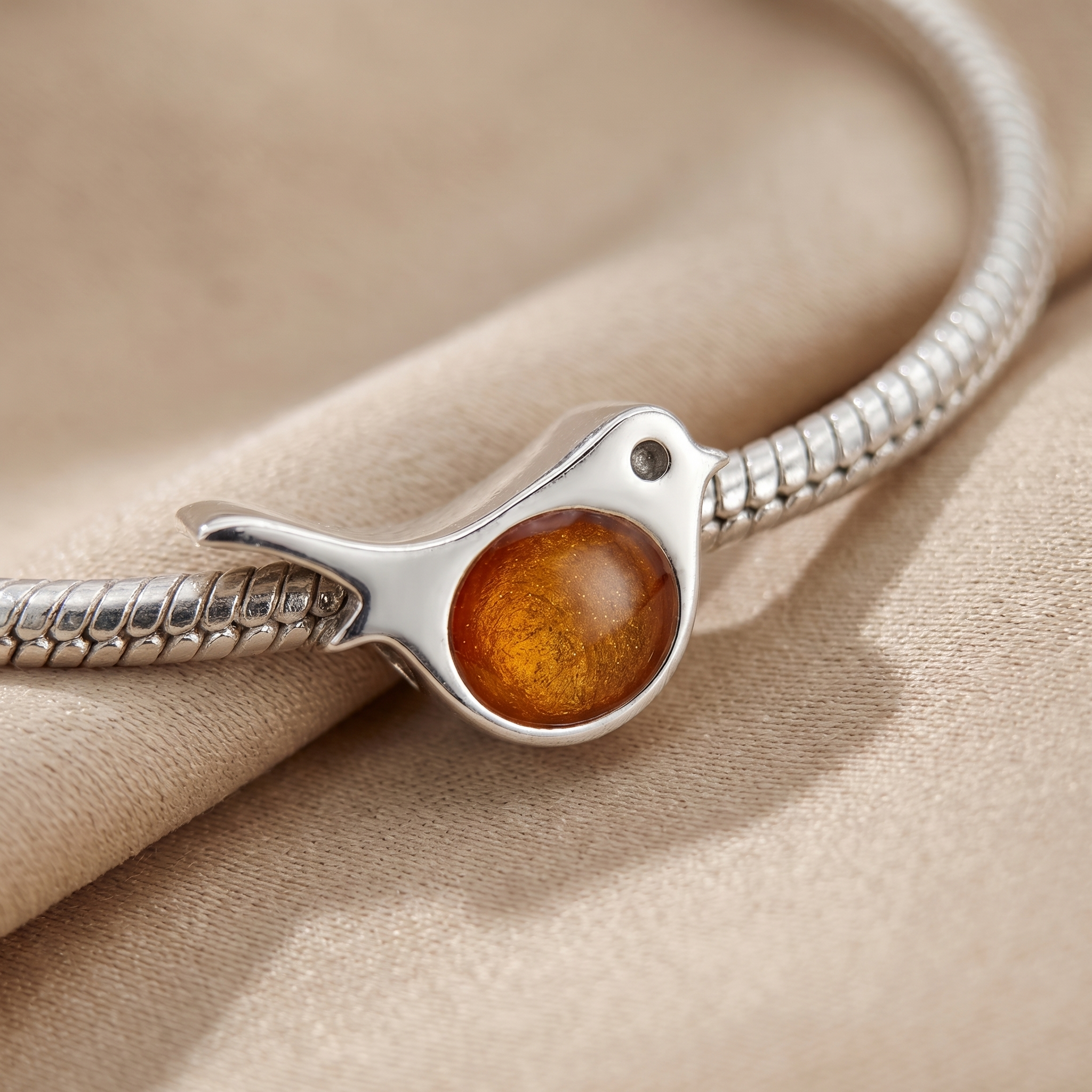 Robin keepsake charm