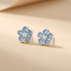 Forget-me-not earrings- new design