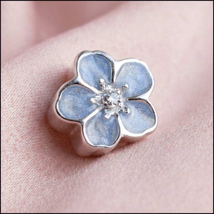Forget-me-not charm (new design)