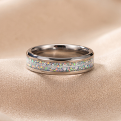 6mm width channel ring - Alternative metals