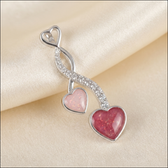 Entwined Hearts Pendant