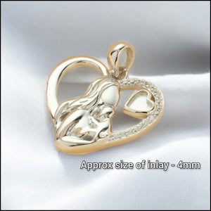 Mother's embrace pendant