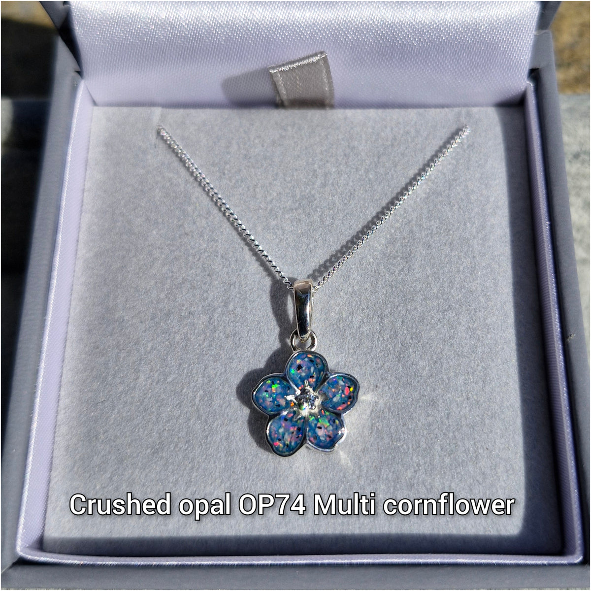 Forget-Me-Not pendant (new design)