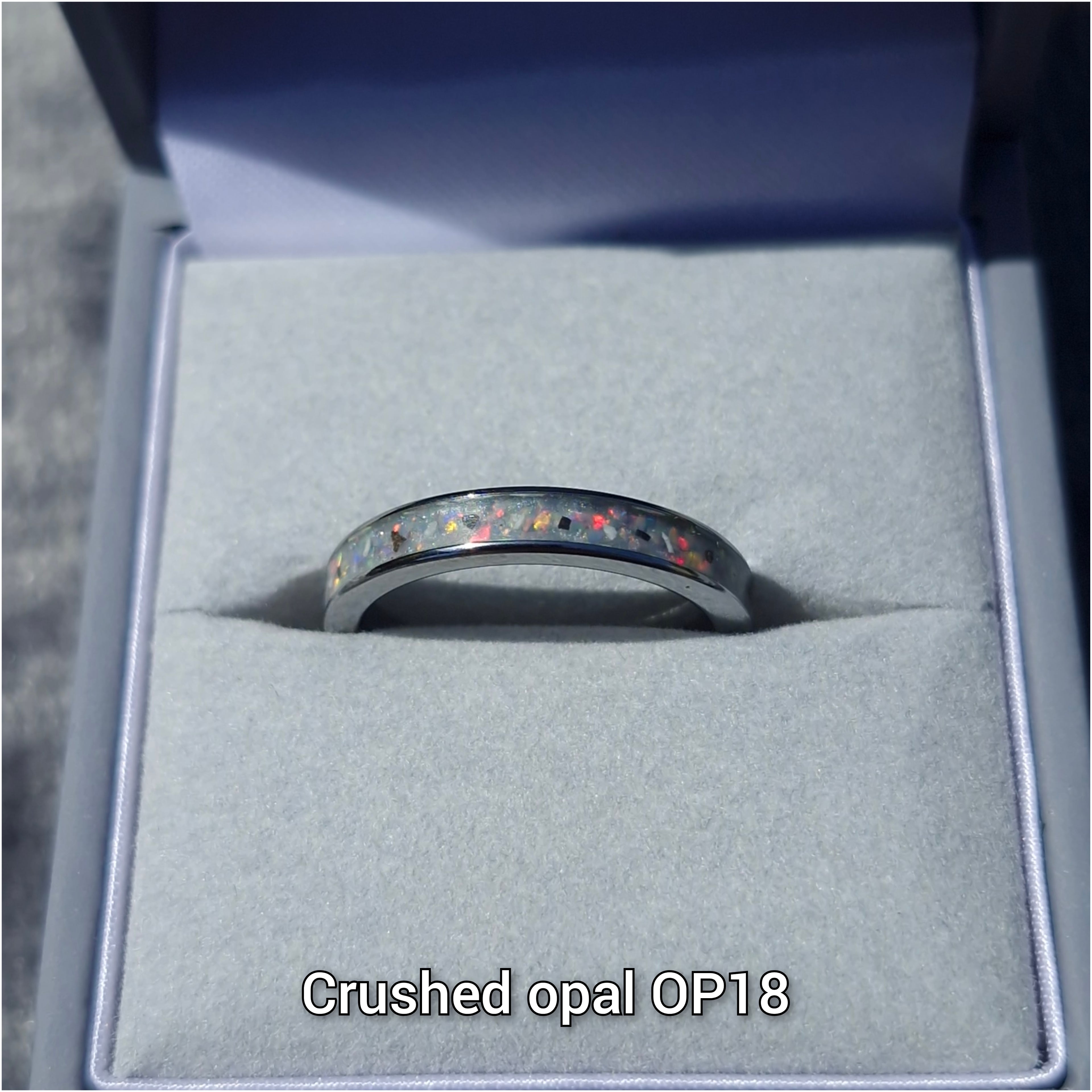 3.2mm width channel ring - Alternative metals