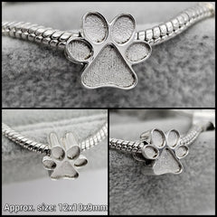 Pawprint charm