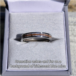 3.2mm width channel ring - Alternative metals