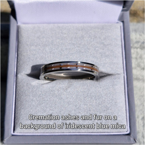 3.2mm width channel ring - Alternative metals