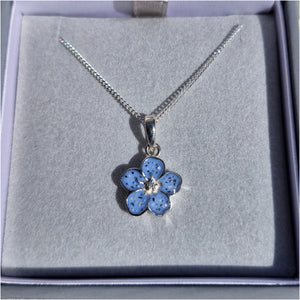 Forget-Me-Not pendant (new design)