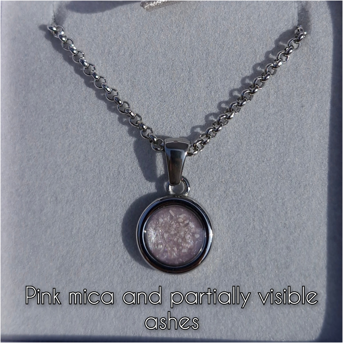 Circle button pendant