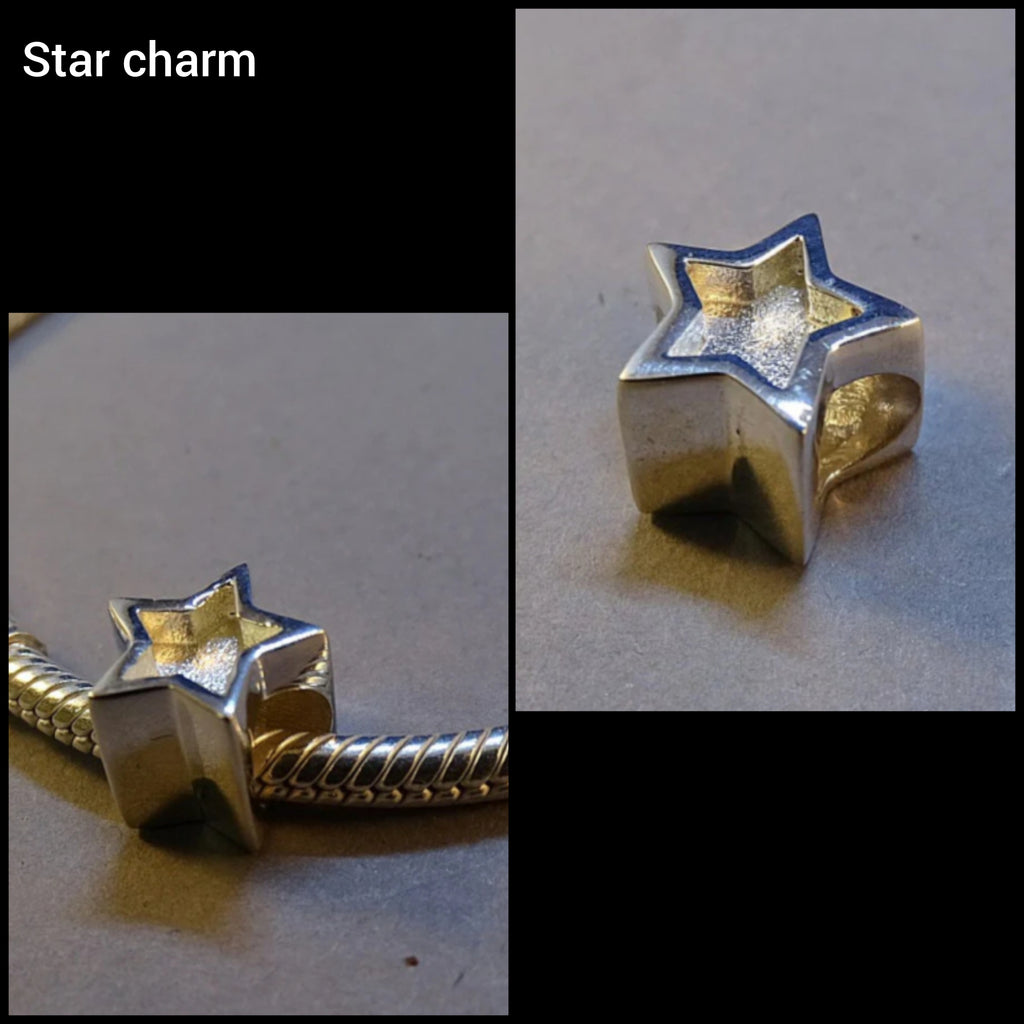 Star bracelet charm