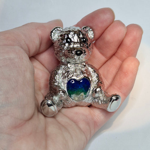 Burt - Stainless Steel Teddy Bear