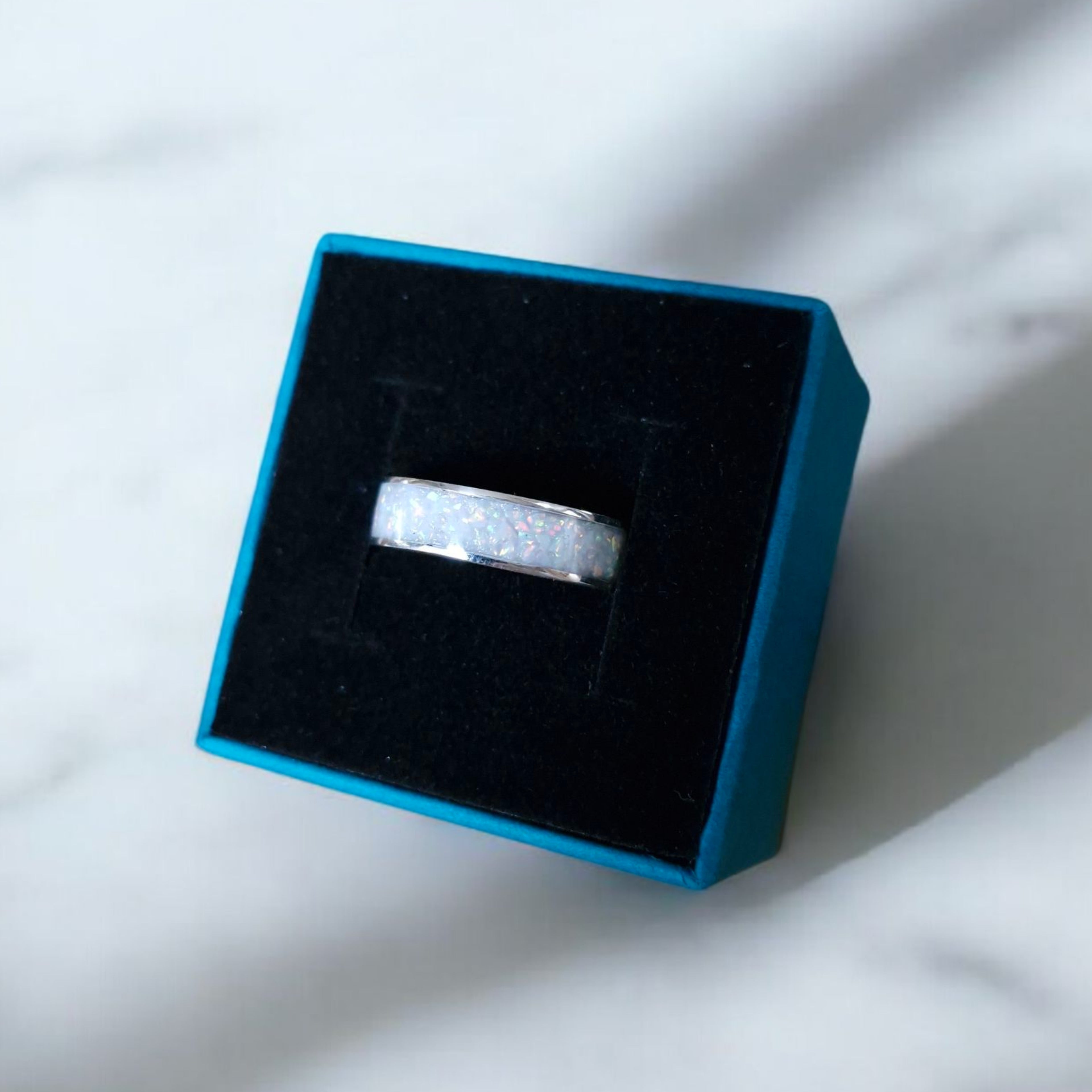 Wide channel ring - 925 sterling silver